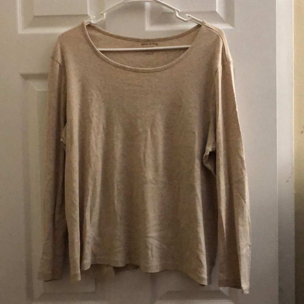 White Stag Plus Size XXL Long Sleeve Shirt - 100% Cotton